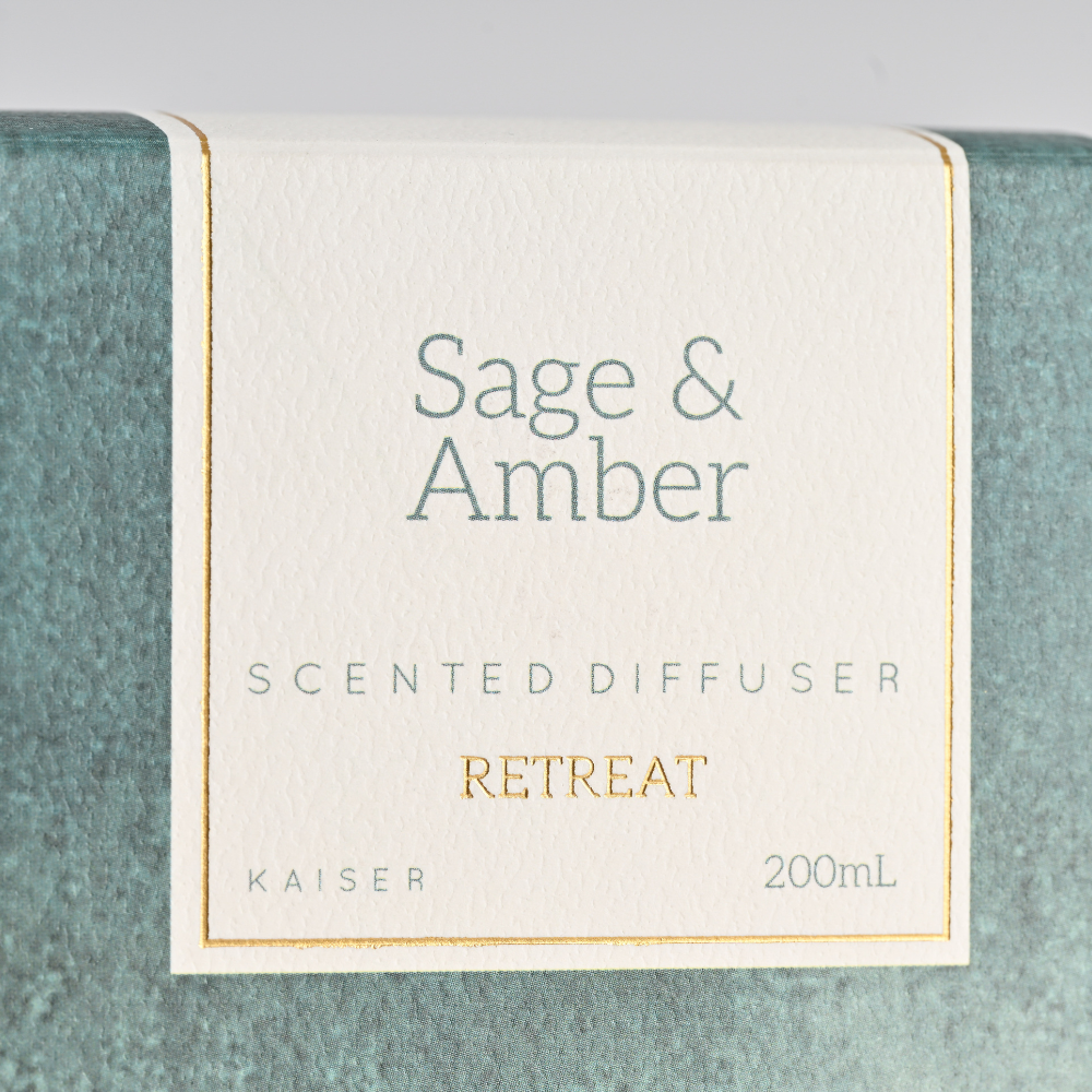 KaiserCraft Retreat duftpinner Sage & Amber 200 ml