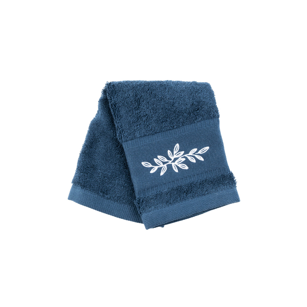 K&Co Serenity Navy vaskeklut 35x35 cm ansikt