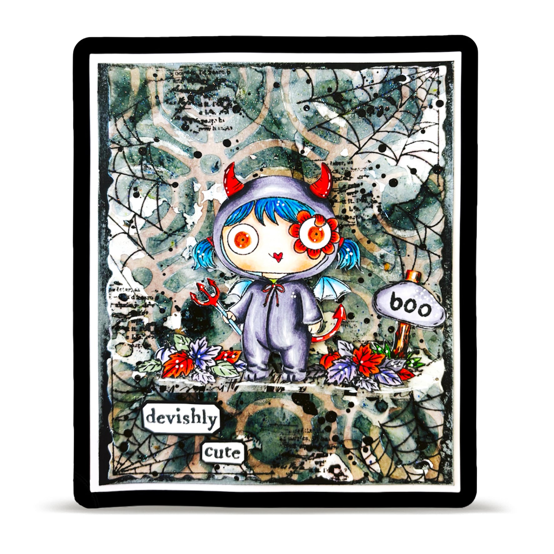 AALL & Create TP-1420 Lil Boo stempelsett A7 halloween