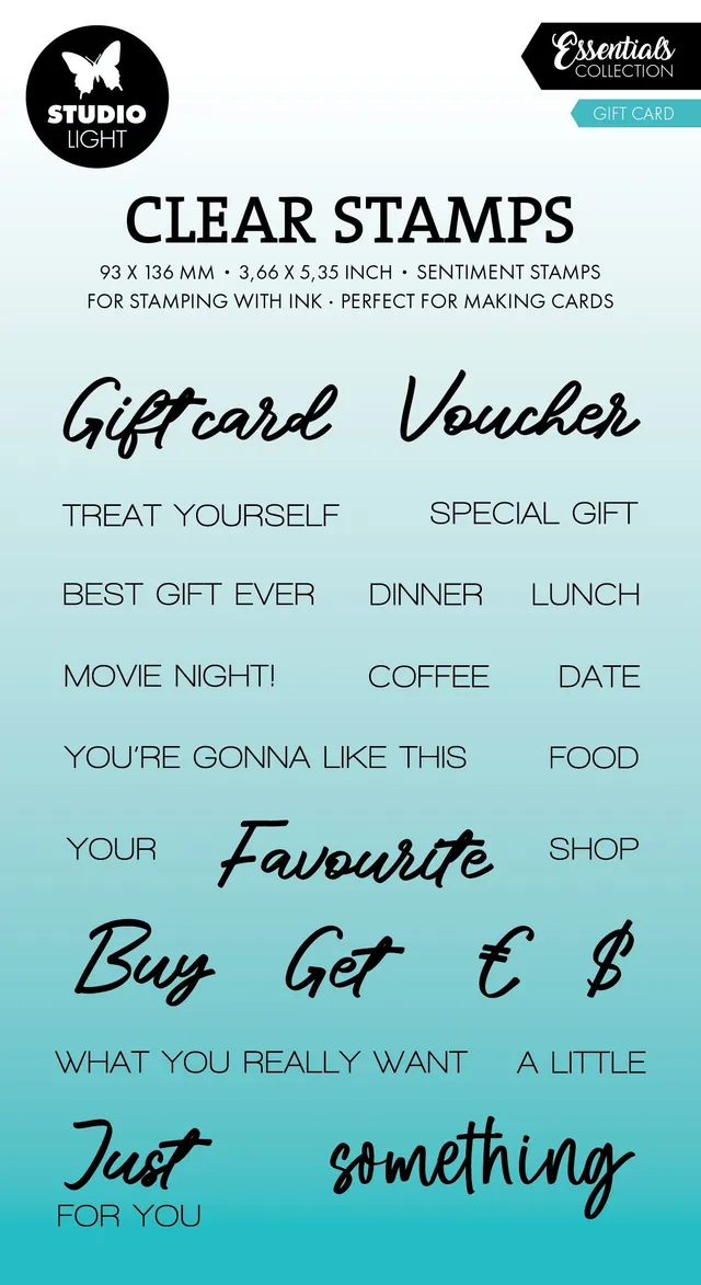 Studio Light Essentials Gift card stempel gavekort