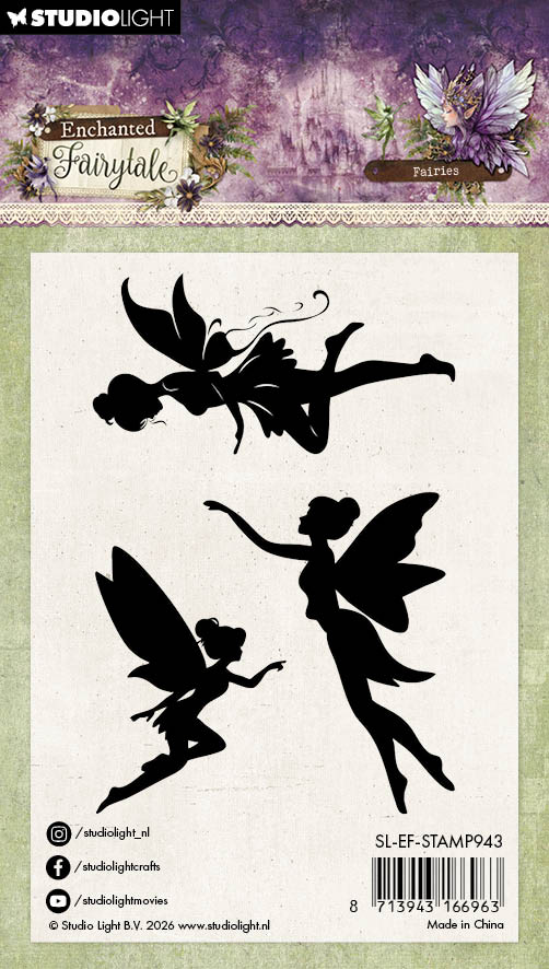 Studio Light Enchanted Fairytale Fairies clearstempel fe