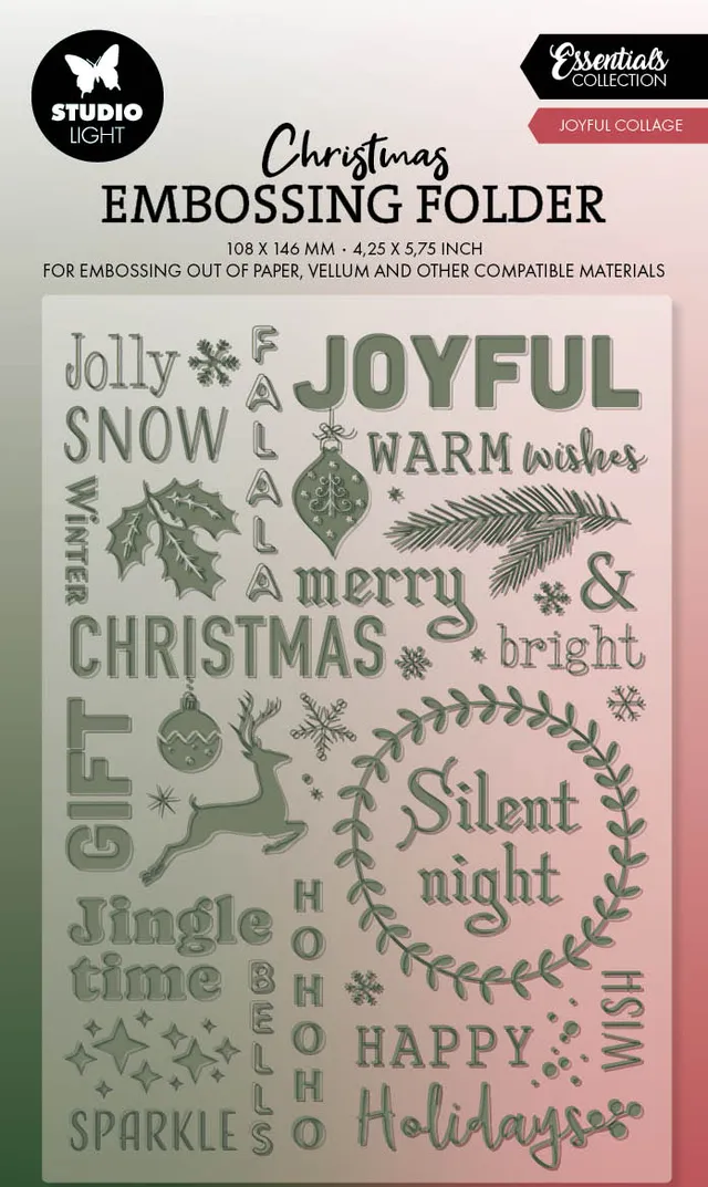 Studio Light Essentials pregemappe Joyful Collage 105x148mm