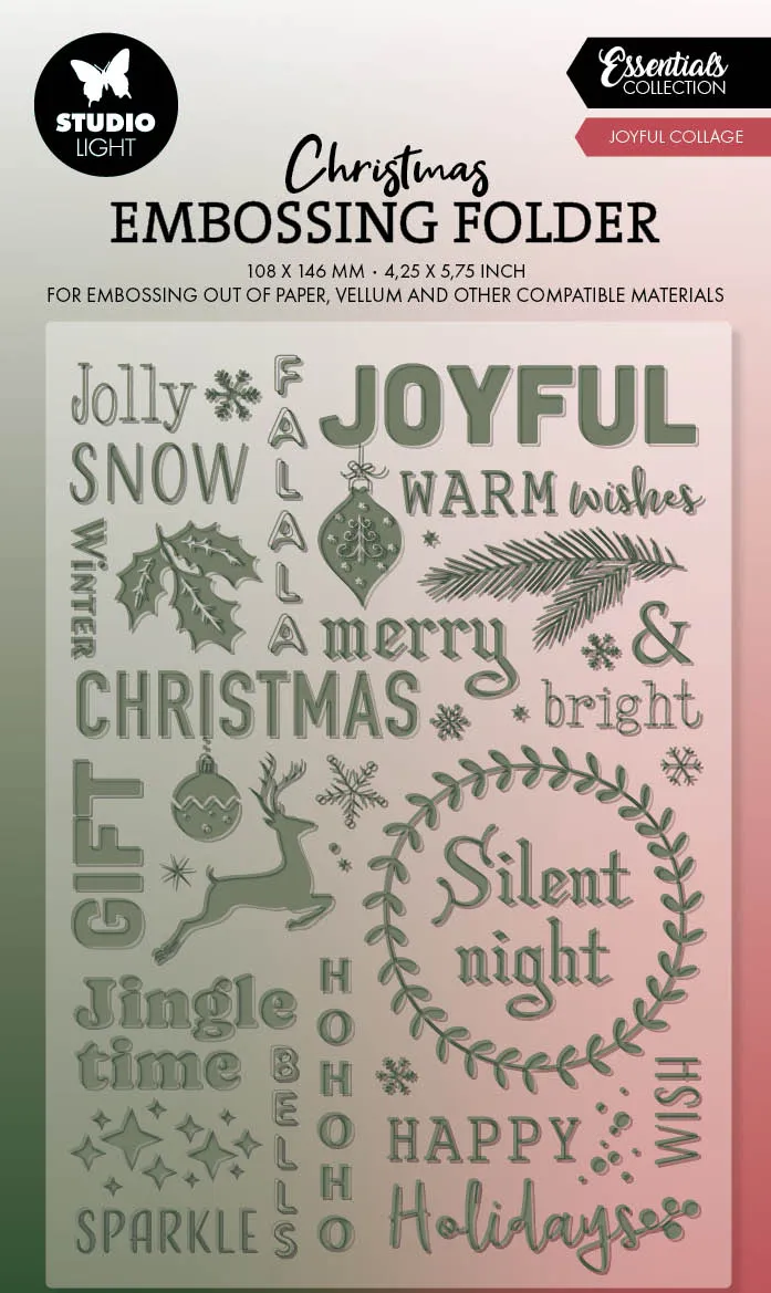 Studio Light Essentials pregemappe Joyful Collage 105x148mm
