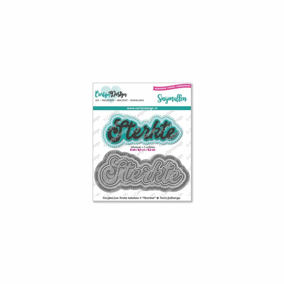 CarlijnDesign CDSN-0052 Sterkte dies kondolanse
