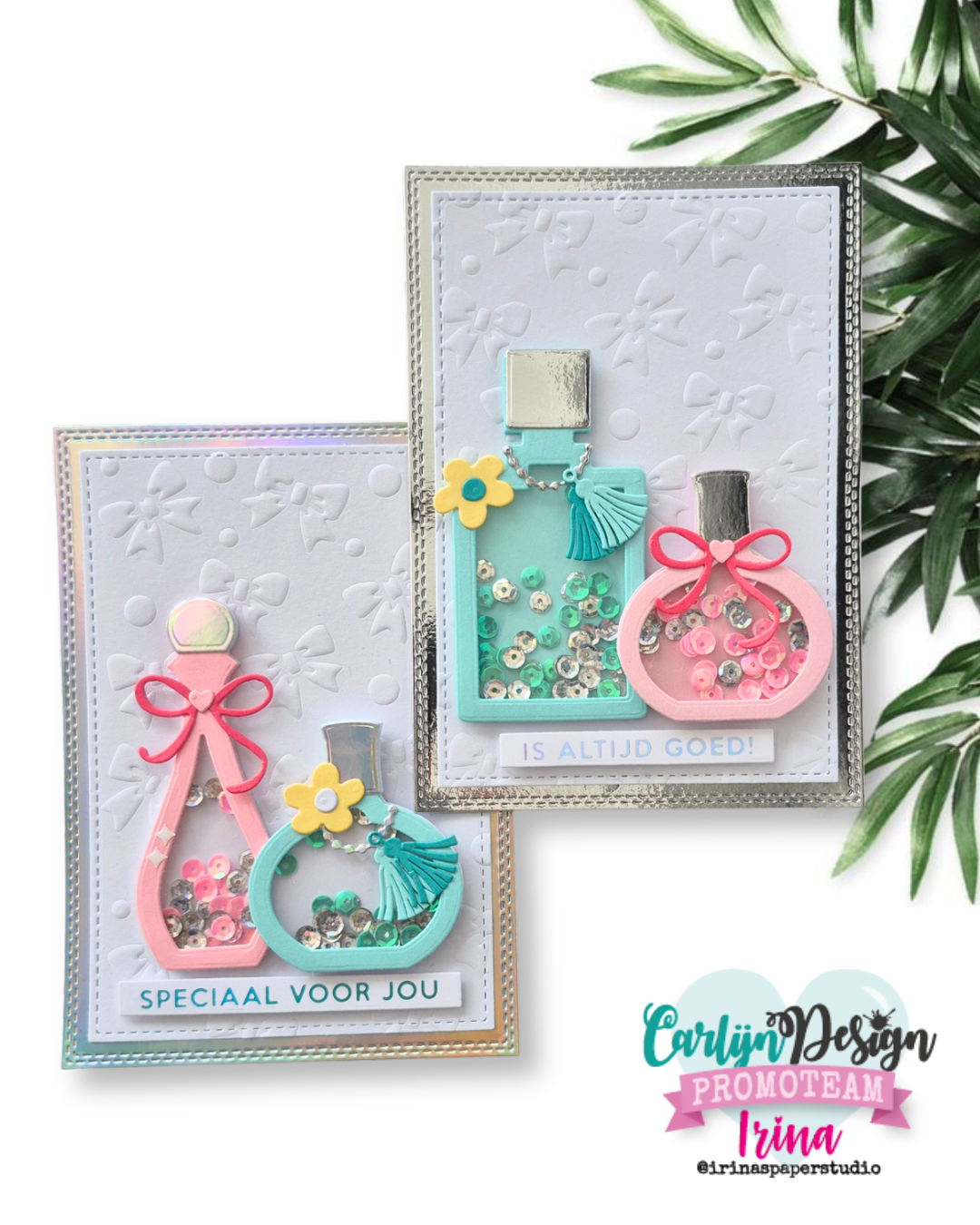 CarlijnDesign Perfume Pals CDSN-0365 dies parfymeflasker