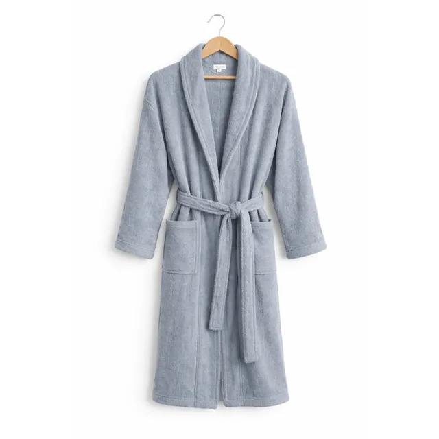 K&Co Serenity Series morgenkåpe Dusty Blue