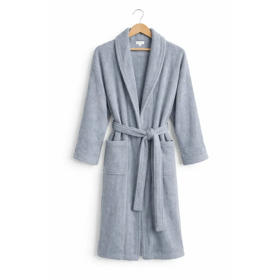 K&Co Serenity Series morgenkåpe Dusty Blue