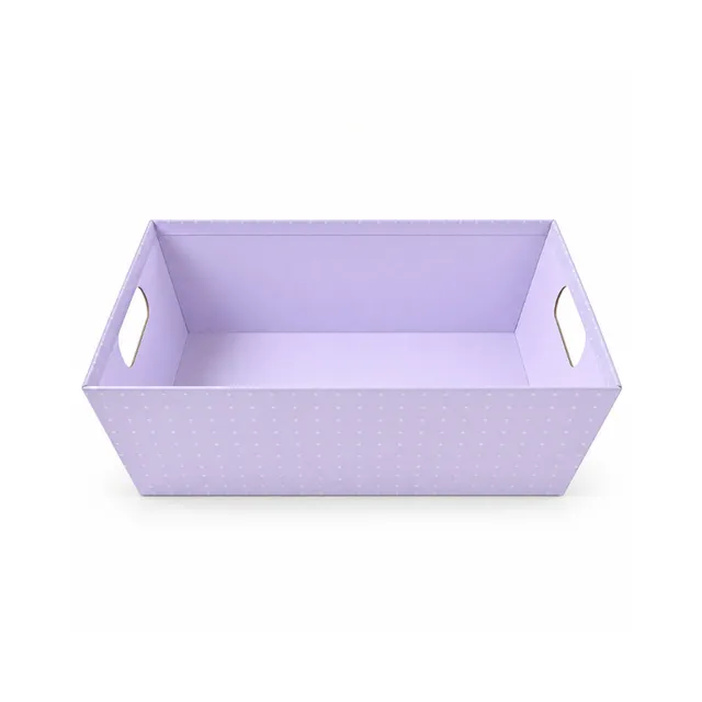 KaiserCraft Candy Series Large gaveeske lilla DIY hamper