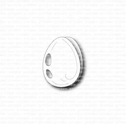Gummiapan Egg dies egg kuttemal påske
