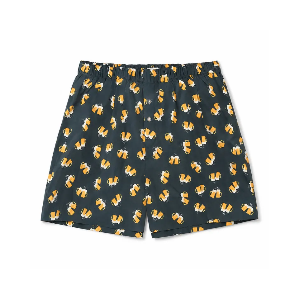 K&Co. Cheers boksershorts herre vevd bomull