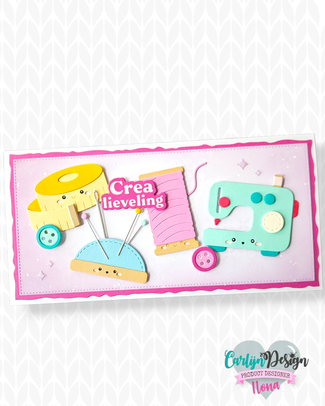 CarlijnDesign Sew Sweeties CDSN-0352 dies søm håndarbeid