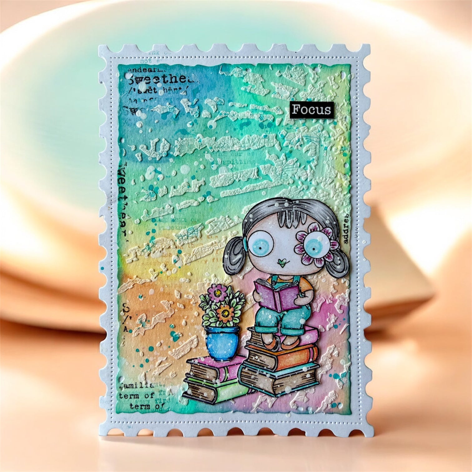 AALL & Create PC-256 Solar Veil sjablong 15x15 cm mylar