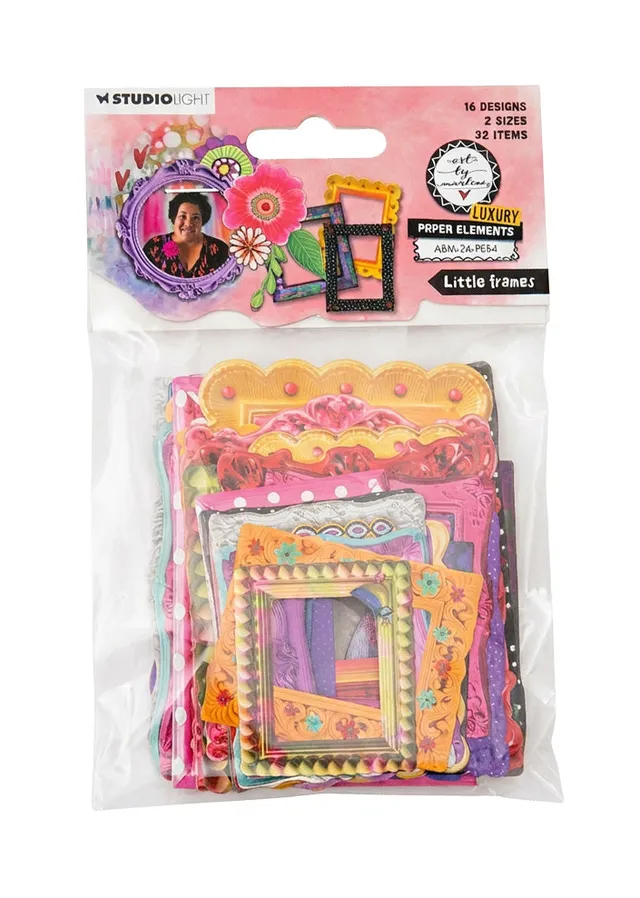Art By Marlene 2026 Little Frames papirelementer 32 stk rammer