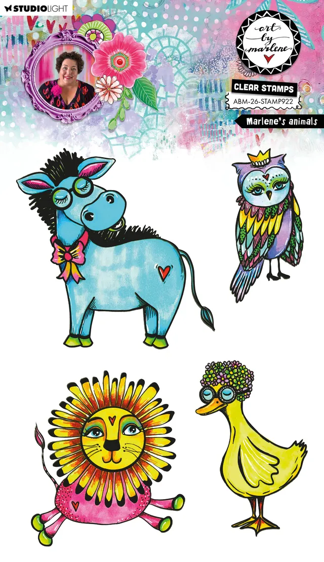 Art by Marlene 2026 Marlene's Animals stempel dyr