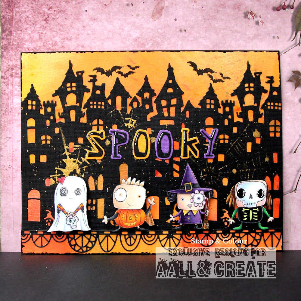 AALL & Create DI-60 Phantom Palace dies 15,2 cm halloween