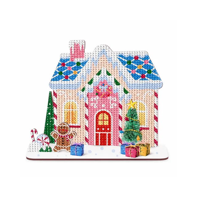 KaiserCraft Sparkle Play Scene julesett Christmas House
