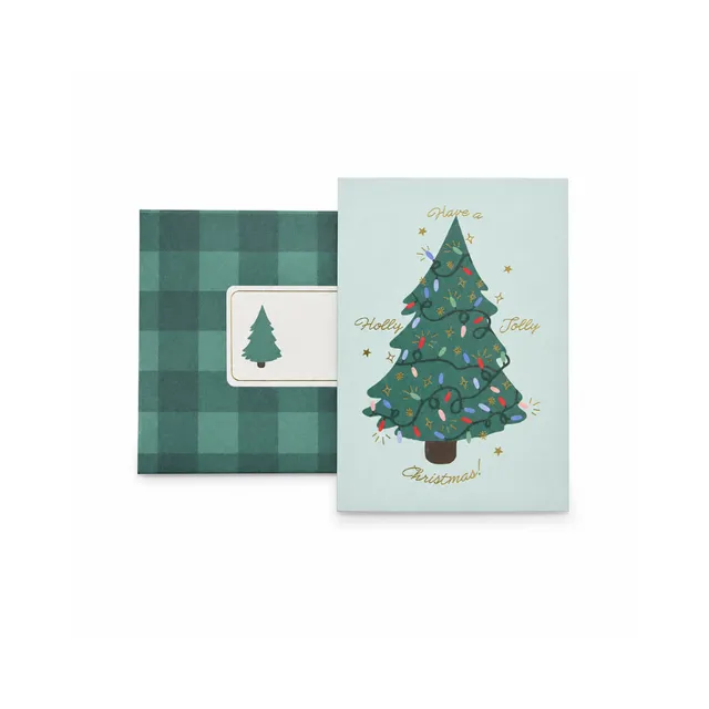 KaiserCraft Christmas Notecard Set julekort Holly Jolly 14-pk