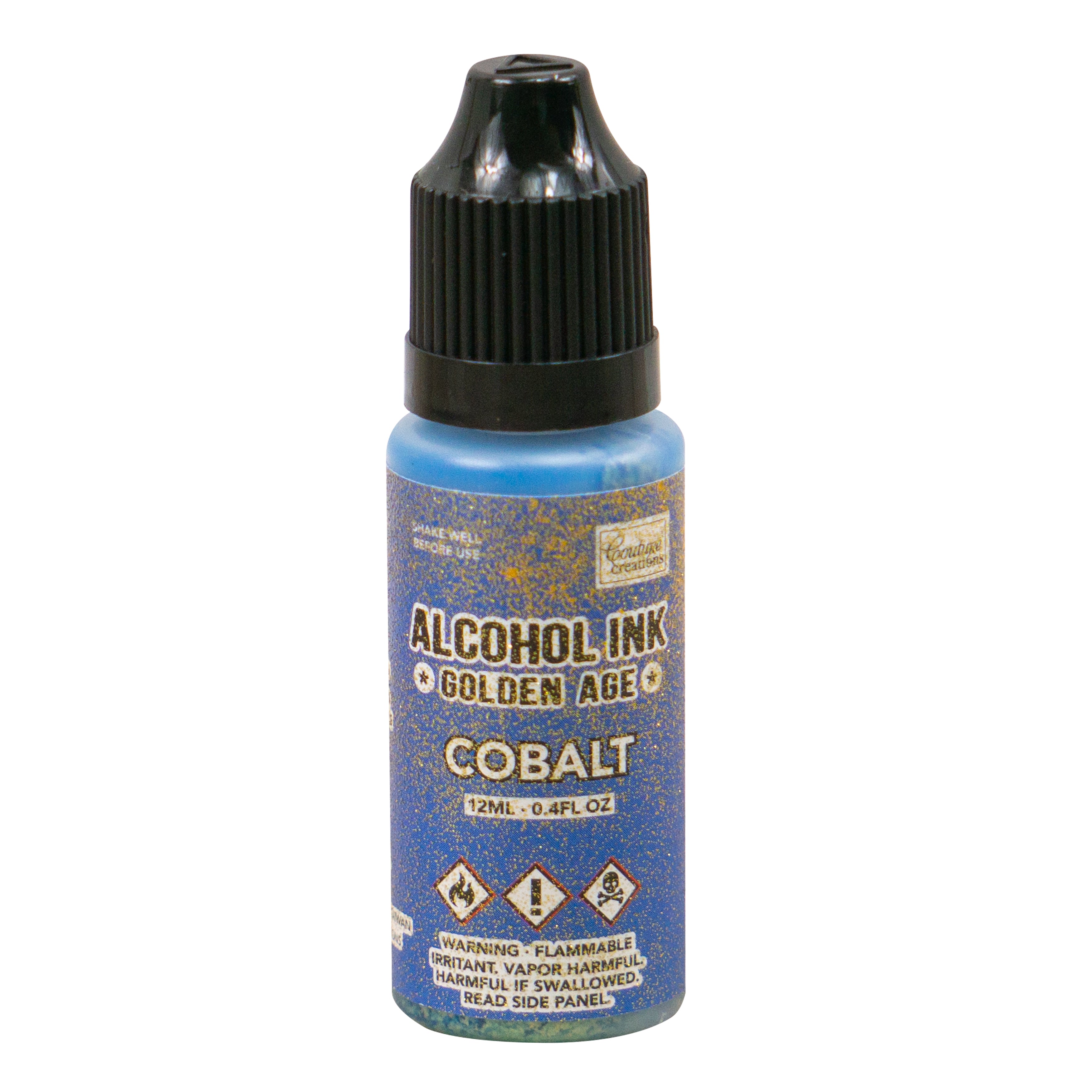 Couture Creations Golden Age Cobalt alkoholblekk 12 ml koboltblå