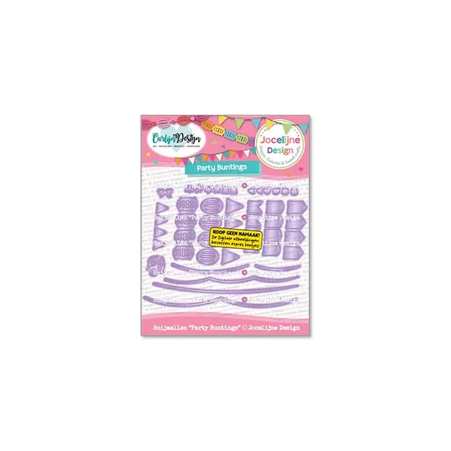 CarlijnDesign CDJD-0084 Party Buntings dies vimpler