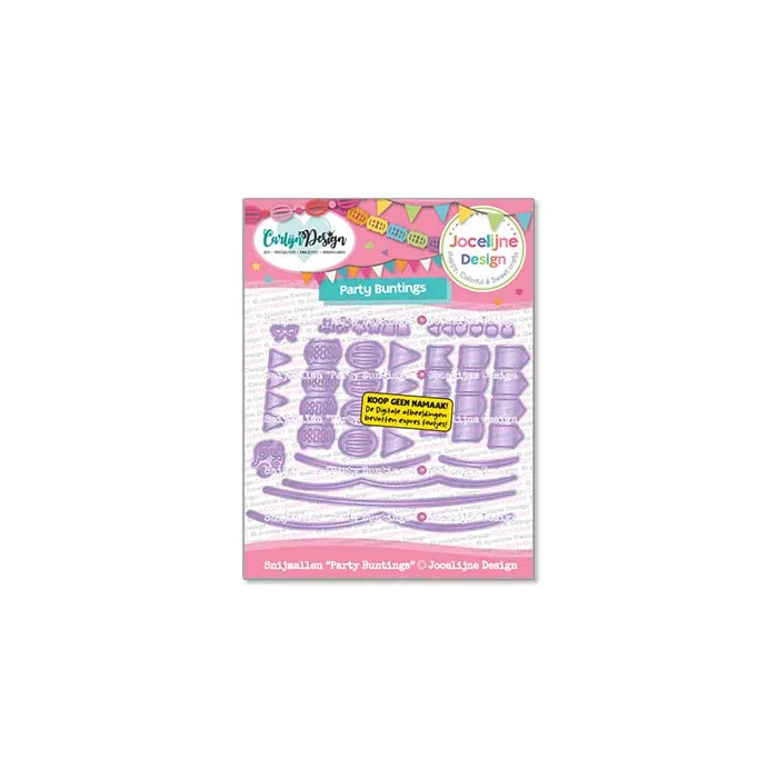 CarlijnDesign CDJD-0084 Party Buntings dies vimpler