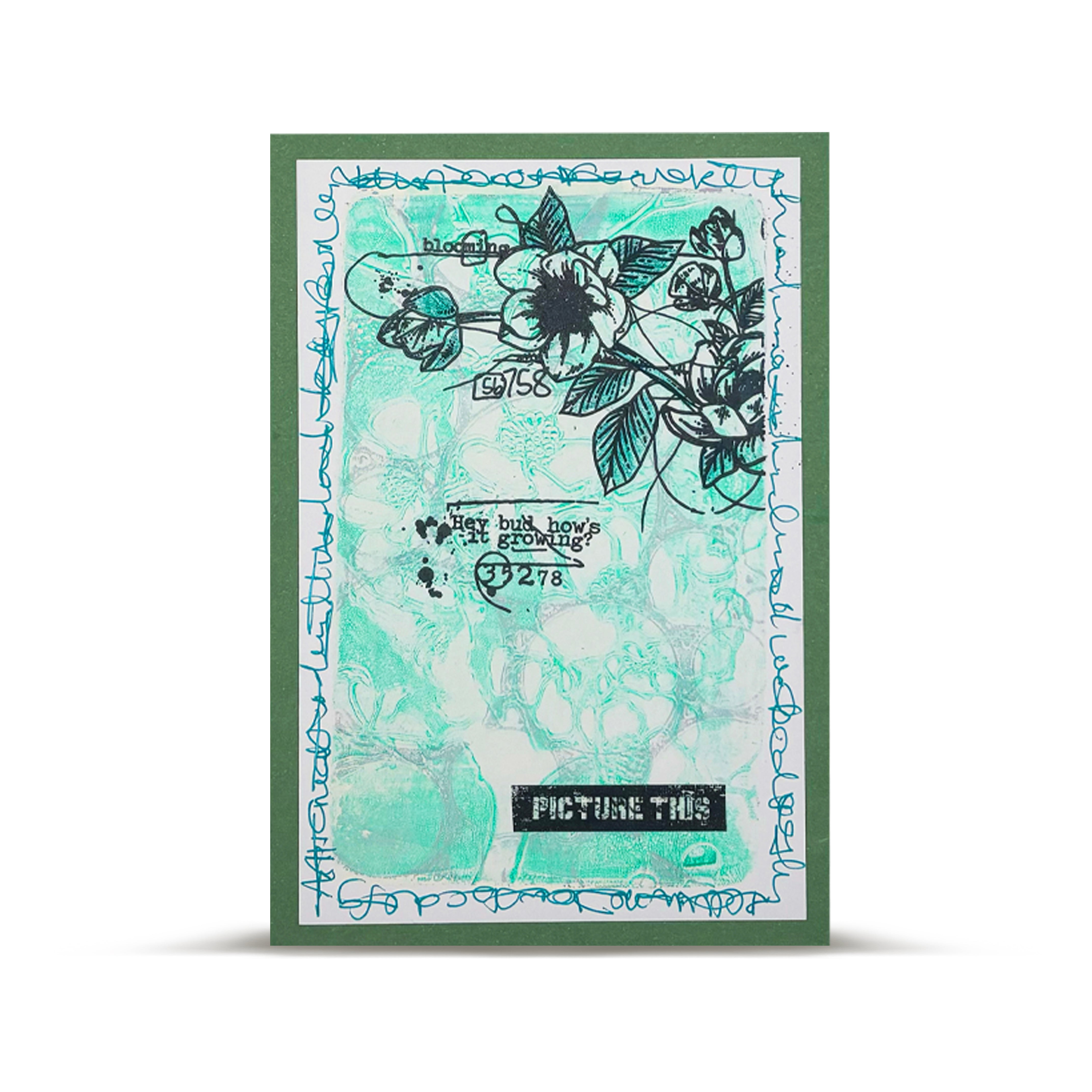 Aall and Create TP-324 stempelsett Blooming Beauty A5