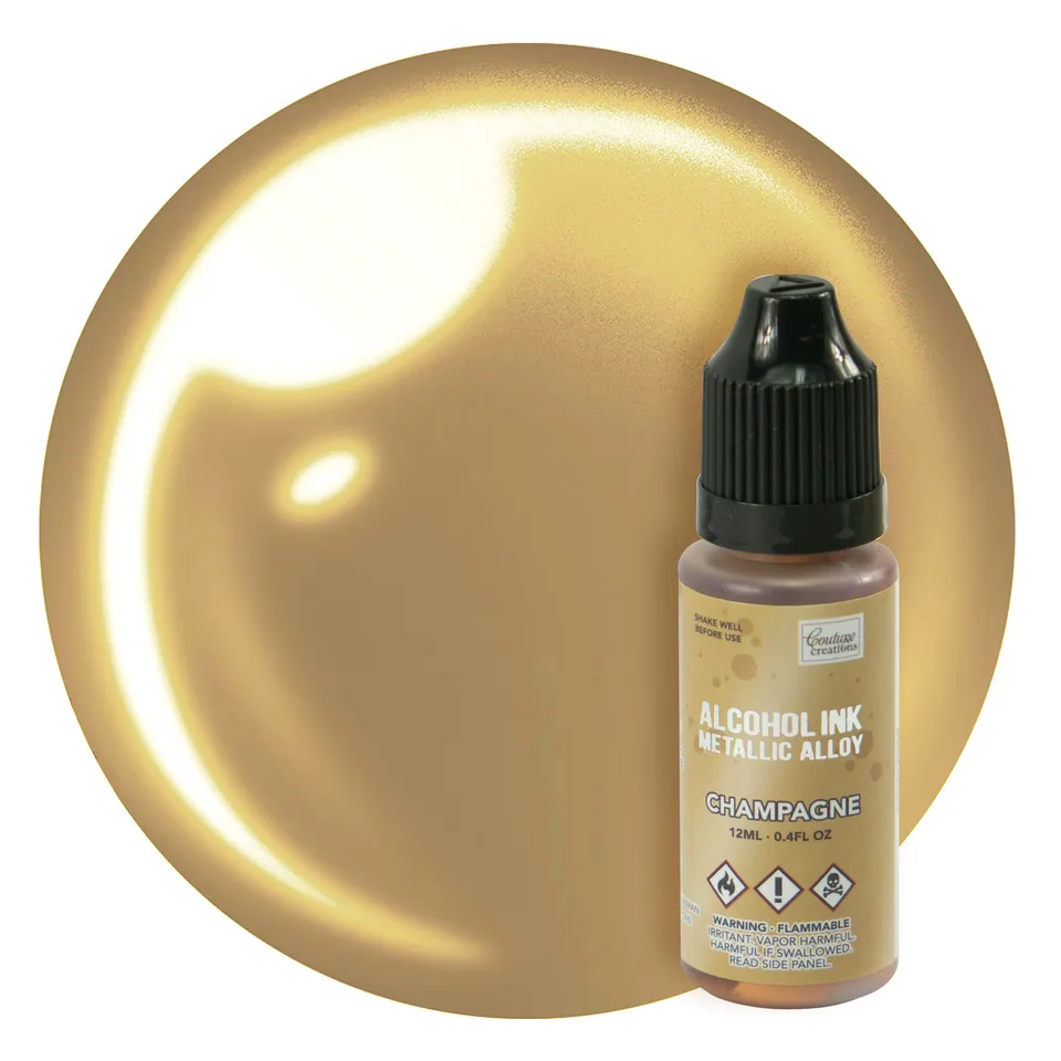 Couture Creations Metallic Alloy Champagne blekk 12 ml