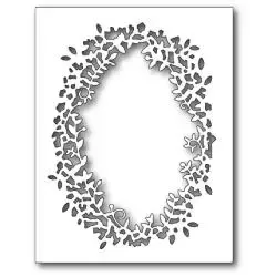 Korthobby Leafy Frame stempel bladramme