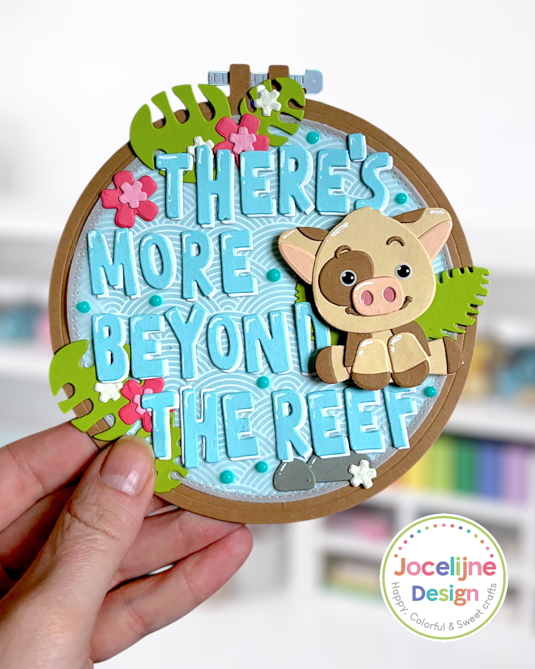 CarlijnDesign Embroidery Hoop CDJD-0073 dies 12 cm