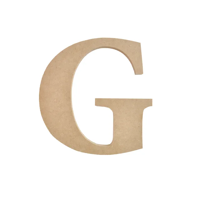 KaiserCraft BTP trebokstav G 6 cm MDF