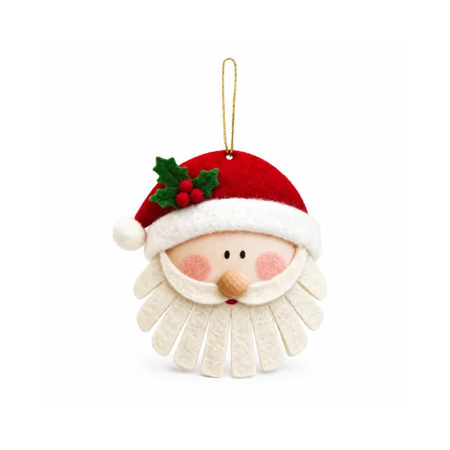 KaiserCraft Santa juletrepynt lag selv filtsett