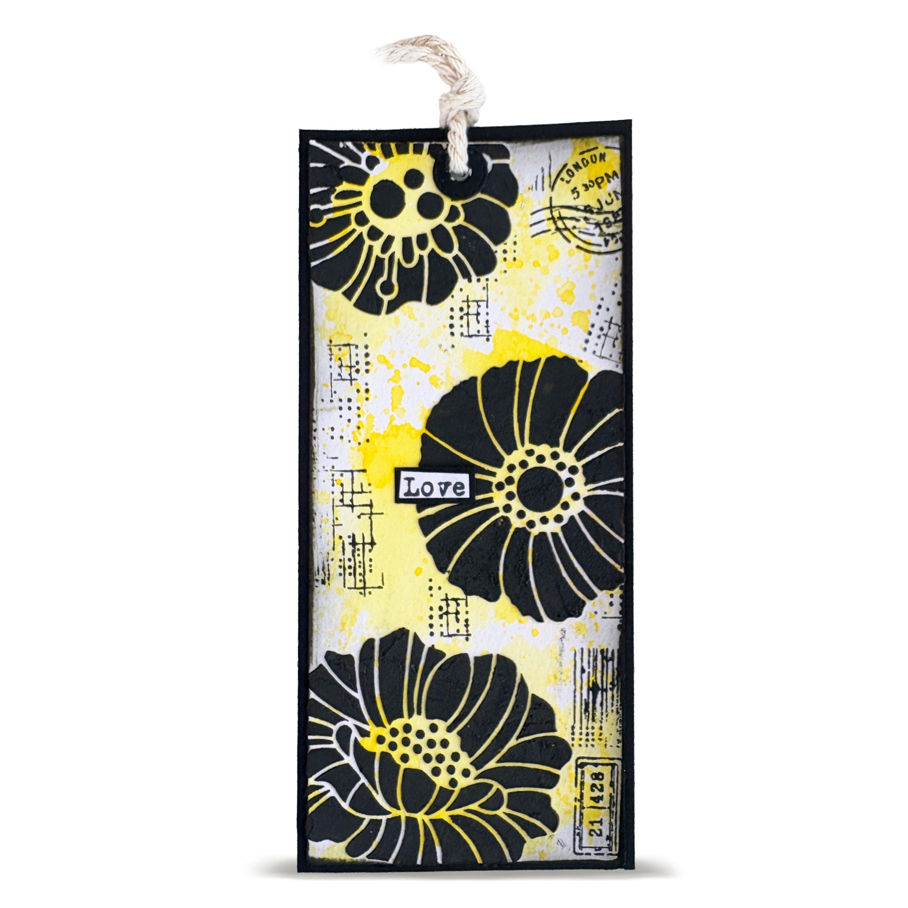 AALL & Create PC-277 Coquelicots sjablong 15x15 cm