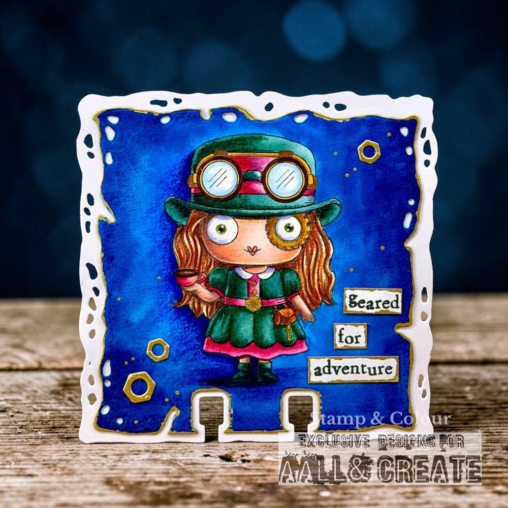 Aall and Create TP-1372 Geared For Adventure stempelsett