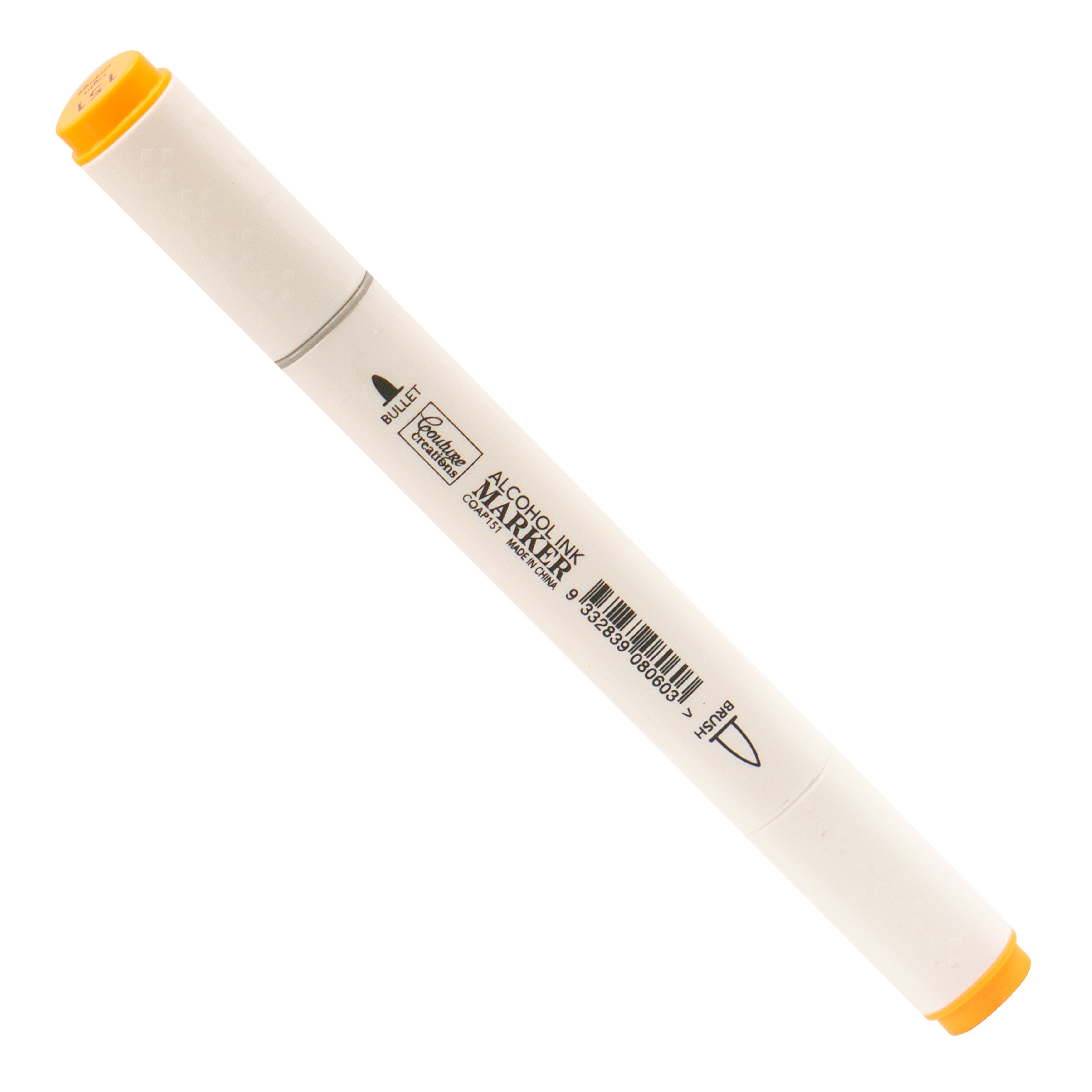 Couture Creations Light Orange Twin Tip tusj alkohol oransje
