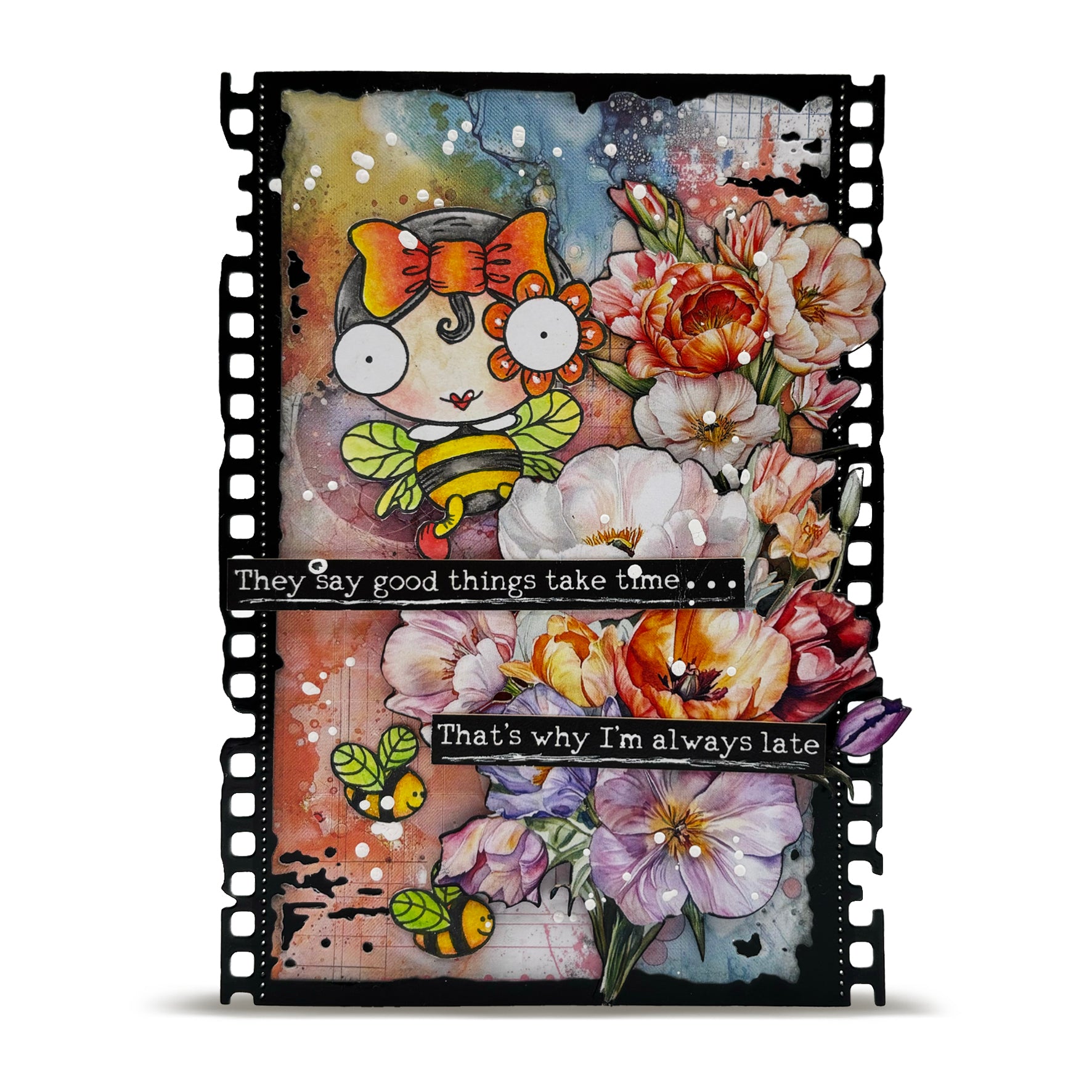AALL & Create PA-42 Florabella Fantasia papirsett A6