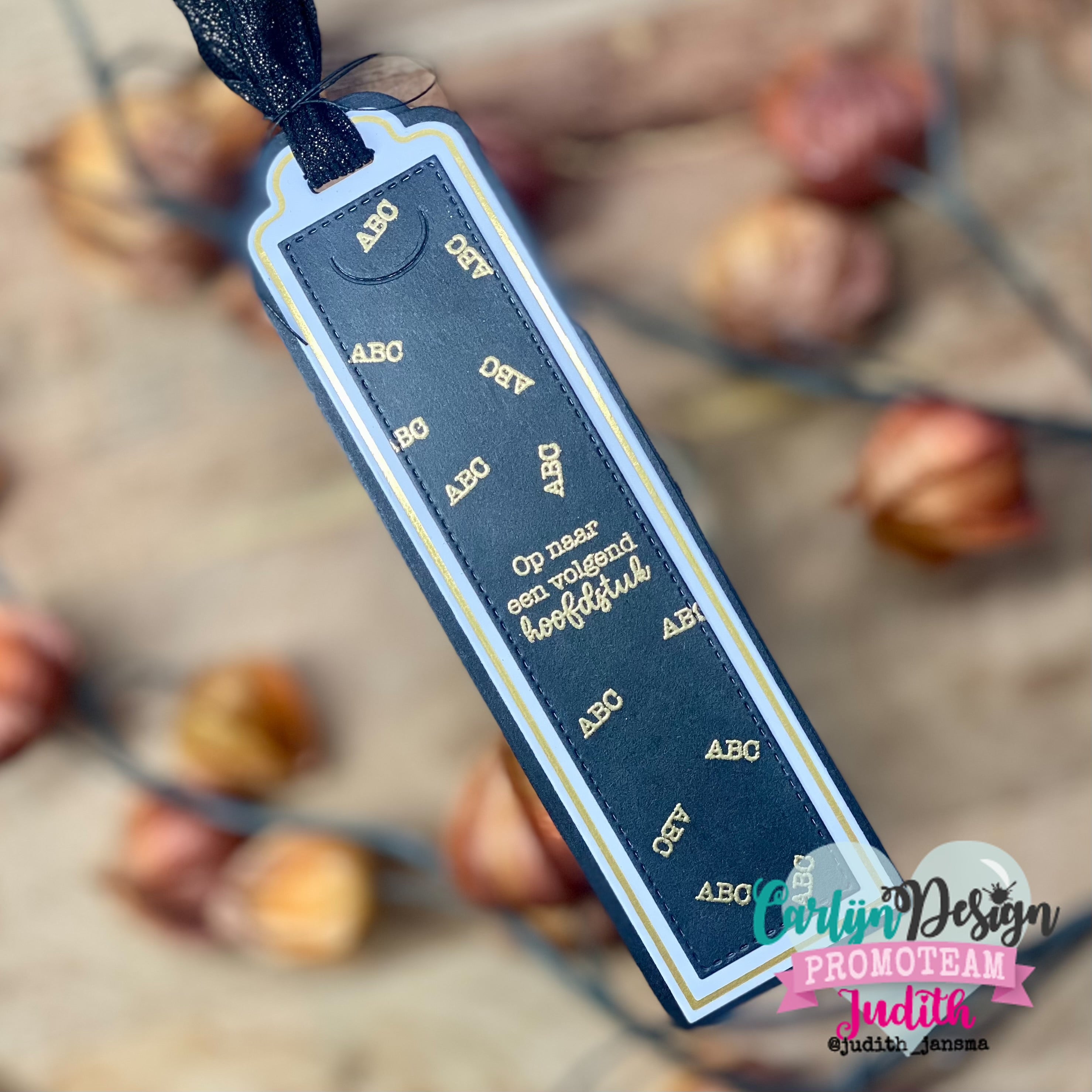 CarlijnDesign CDHF-0067 hot foil-plate bokmerke washi