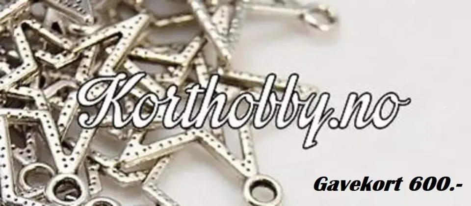 Korthobby Gavekort 600 kr gavekort til hobby