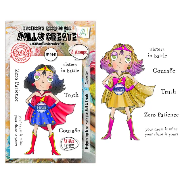 AALL & Create TP-1441 SuperDee stempelsett A7 klart