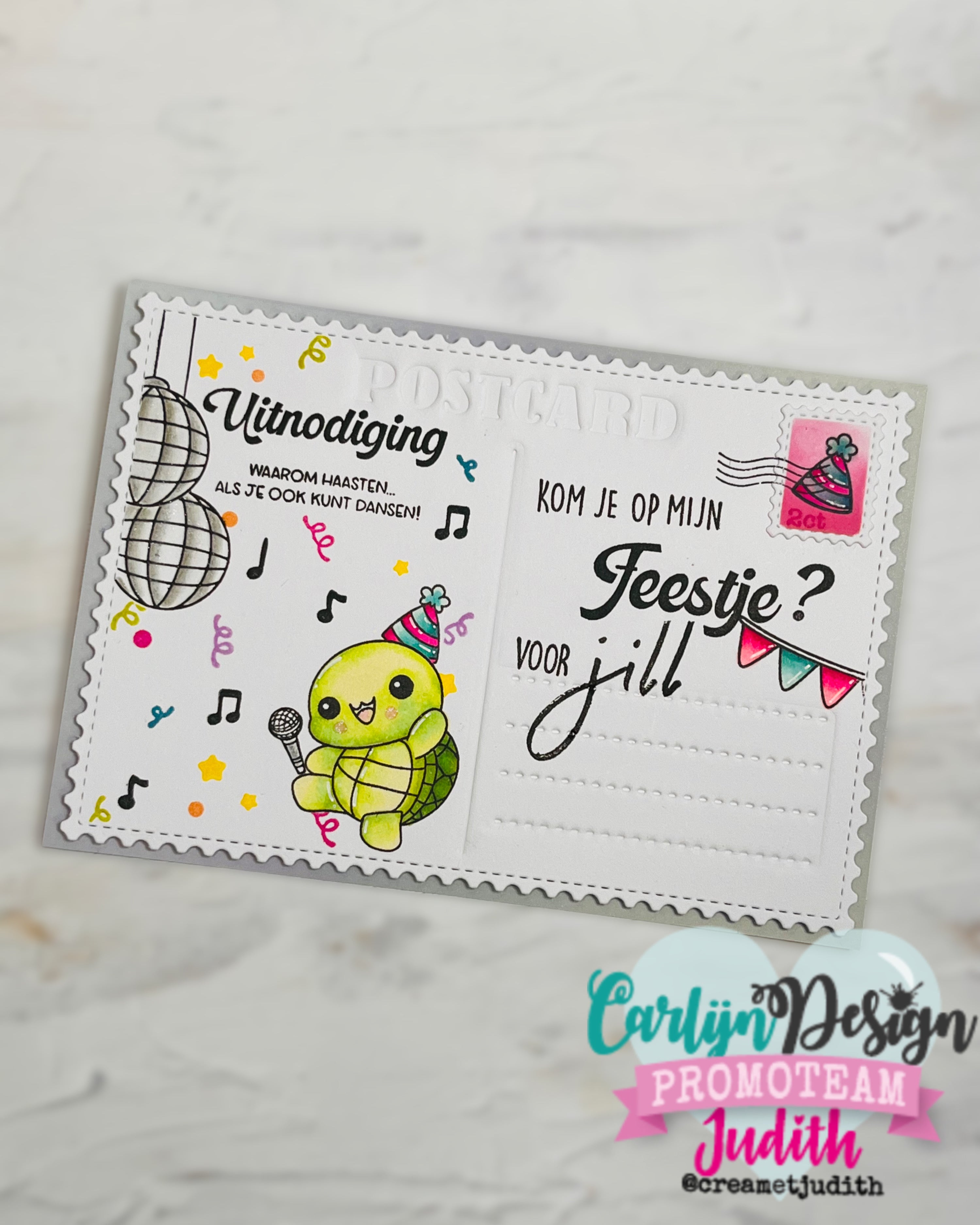 CarlijnDesign A6 Rektangler Postage DIY CDSN-0334 dies