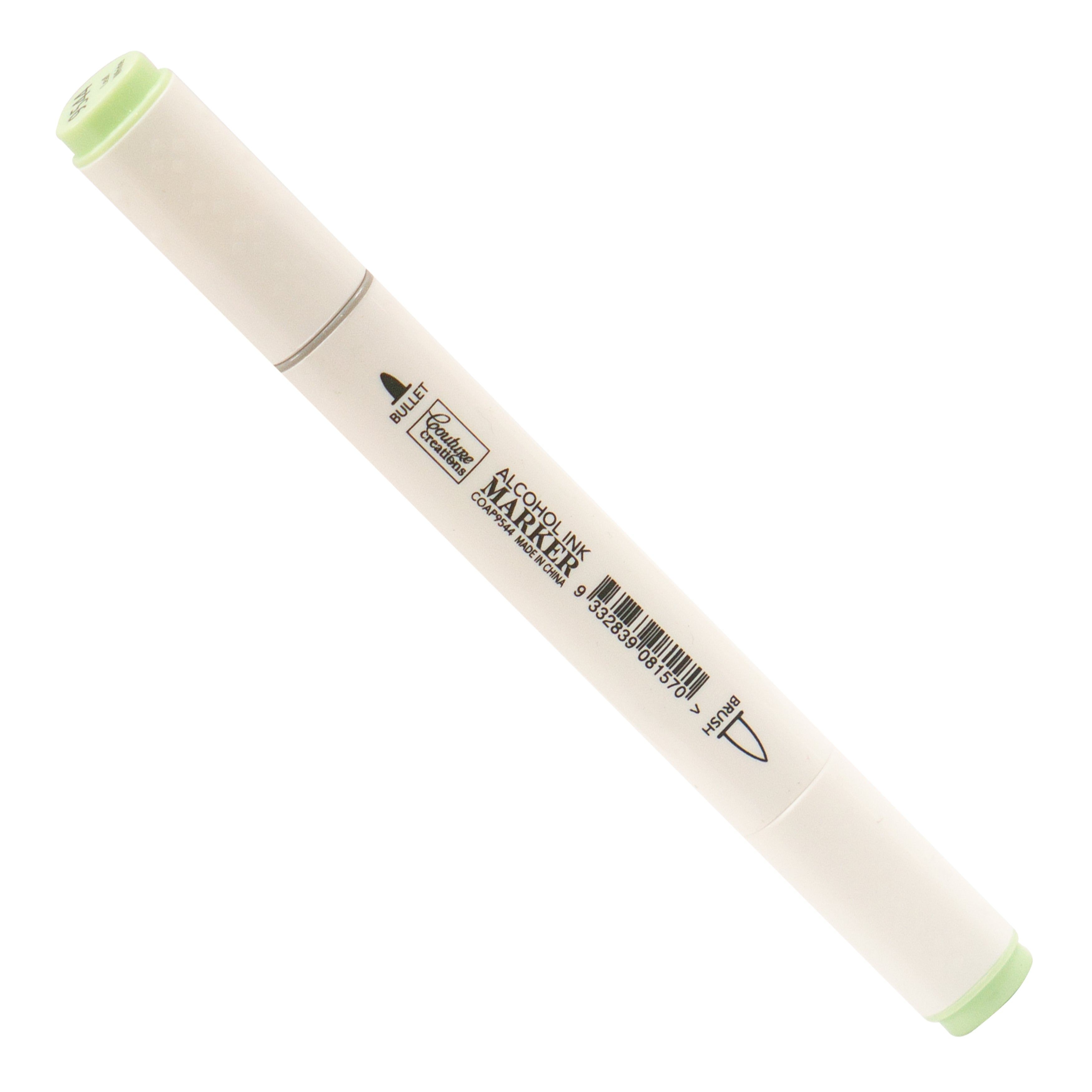 Couture Creations Twin Tip Leaf White alkoholmarker dobbel
