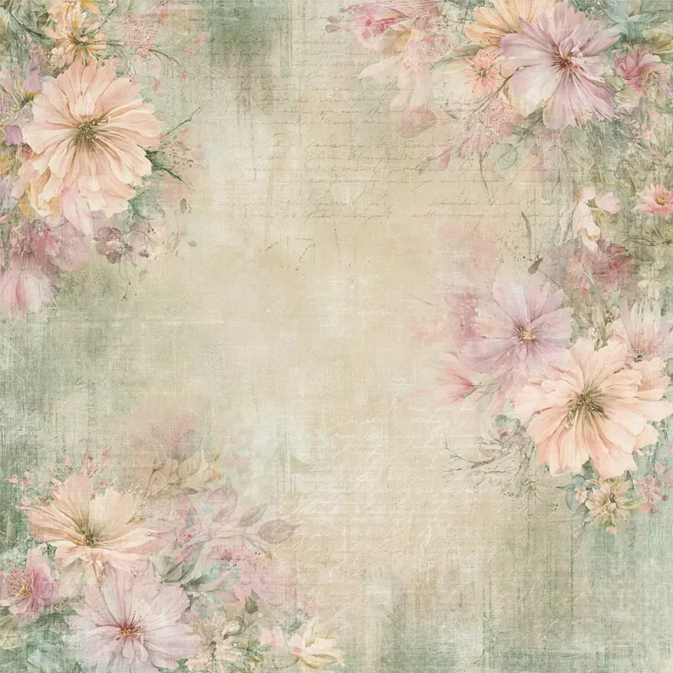 Reprint Hidden Magic Morning Dew mønsterpapir 30x30