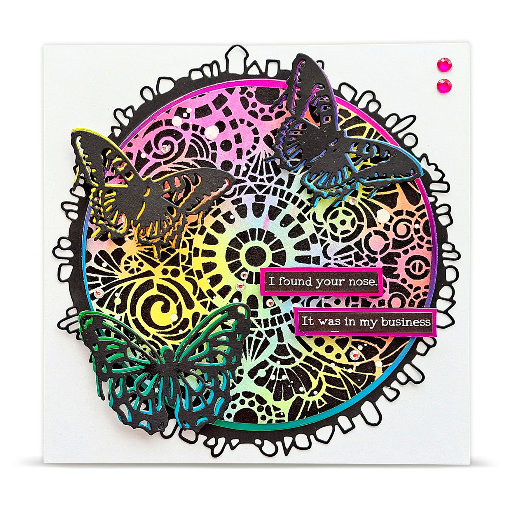 Aall and Create PC-273 sjablong 15x15 cm Comme Une Verrière