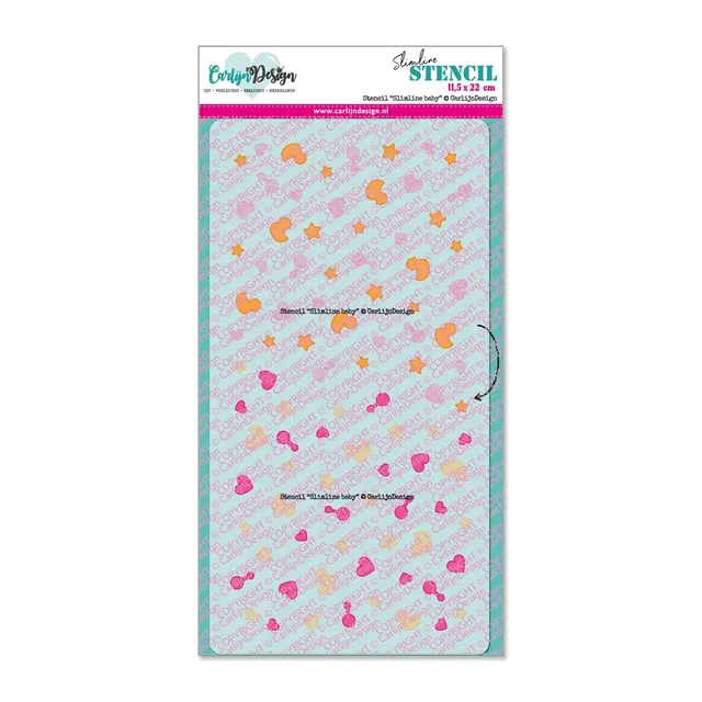 CarlijnDesign Slimline CDSC-0018 sjablong baby