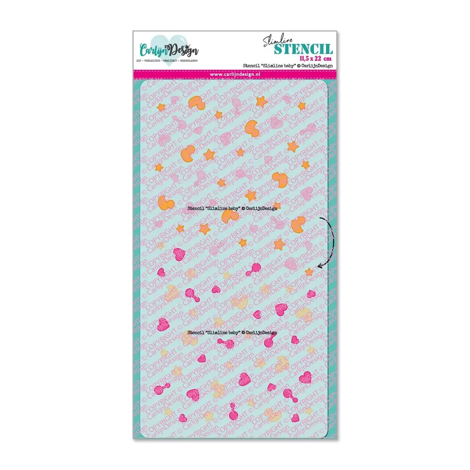 CarlijnDesign Slimline CDSC-0018 sjablong baby
