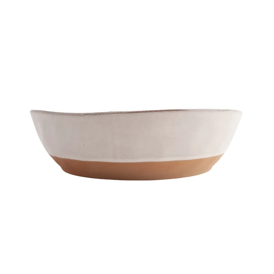 KaiserCraft Ecru Home salatbolle 27 cm keramikk