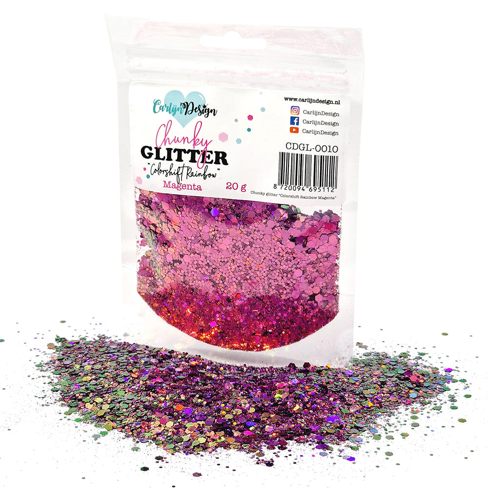 CarlijnDesign Chunky glitter COMBO PACK 2 Autumn glittermix 6x20g