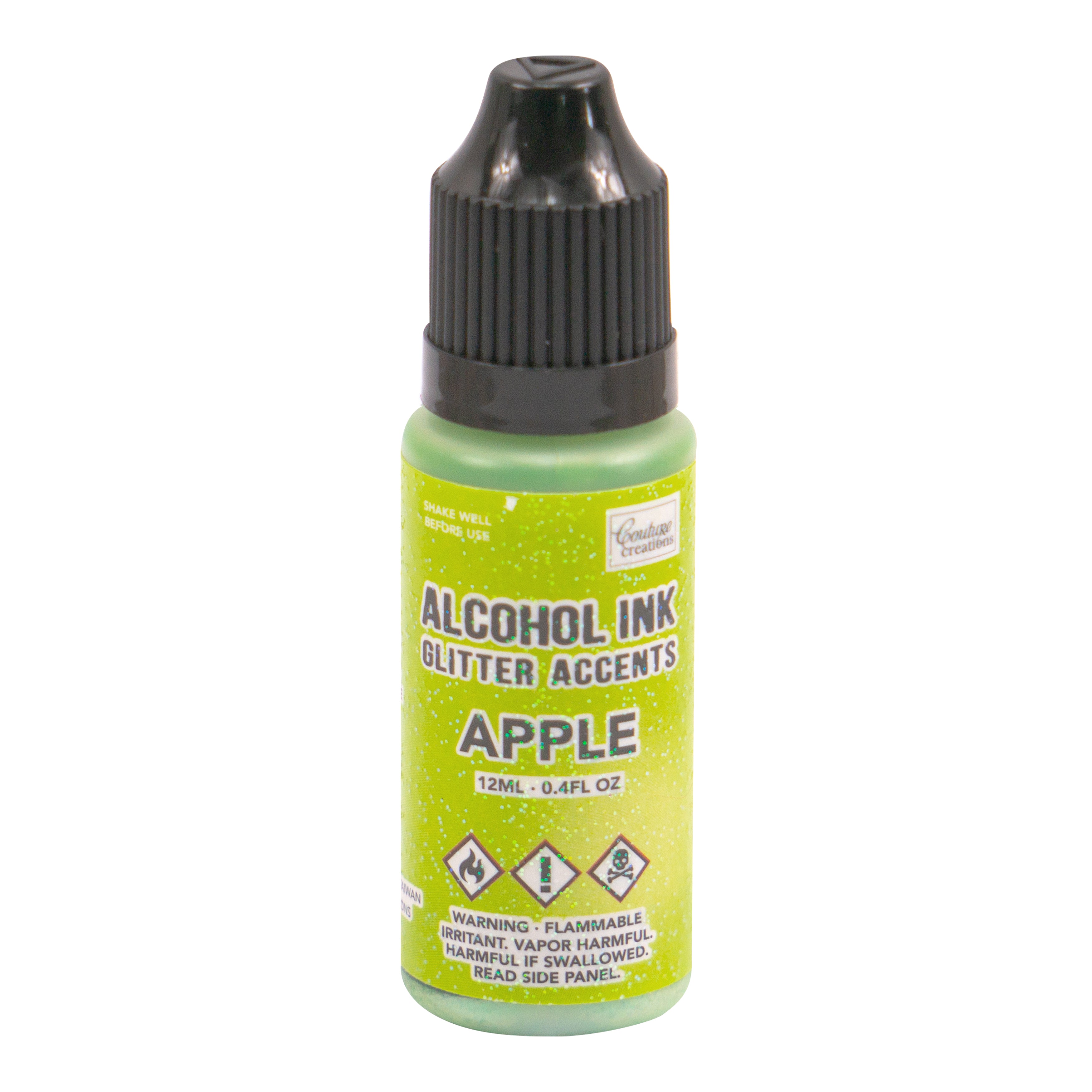Couture Creations Alcohol Ink Glitter Accents Apple alkoholblekk 12 ml