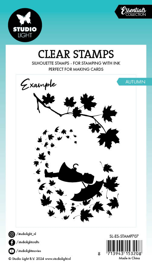 Studio Light Essentials Autumn stempel høstblader