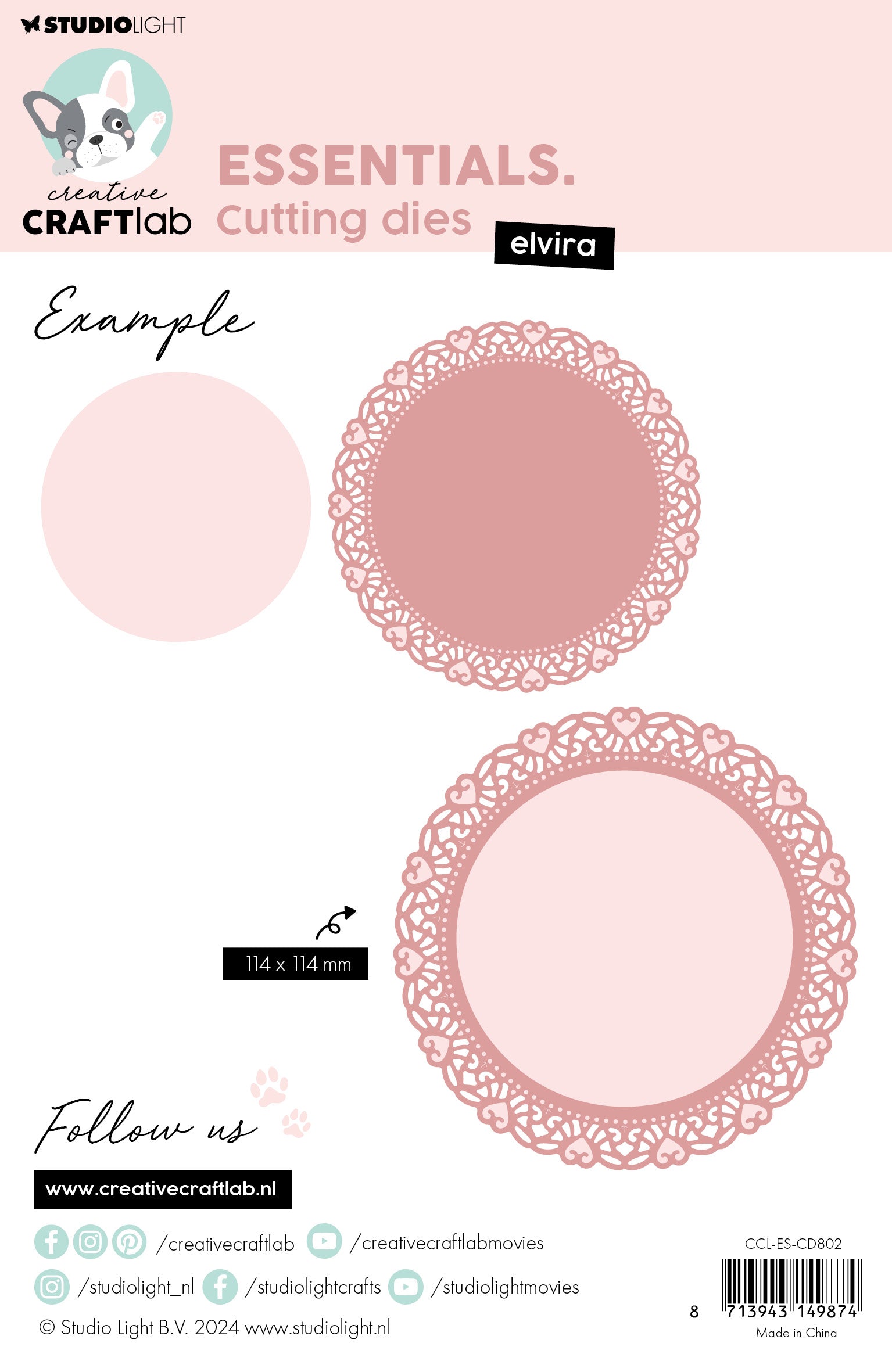Studio Light Creative Craftlab Essentials Elvira dies blomst