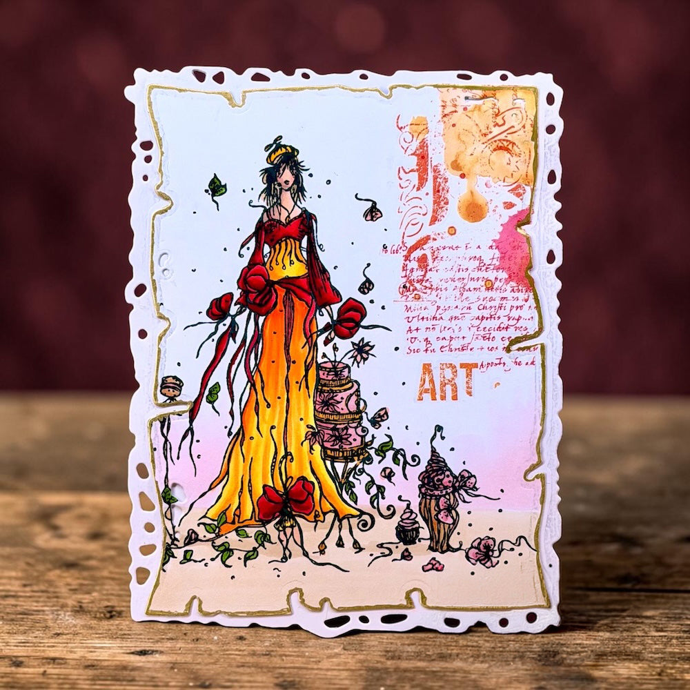 Aall & Create Sugar Atelier TP-1482 stempelsett A6