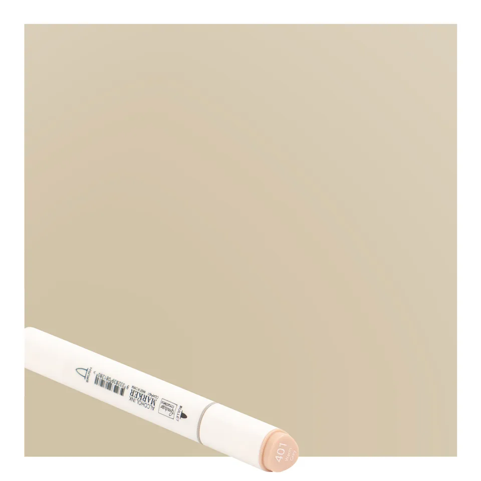 Couture Creations Twin Tip tusj warm grey alkohol dobbel spiss